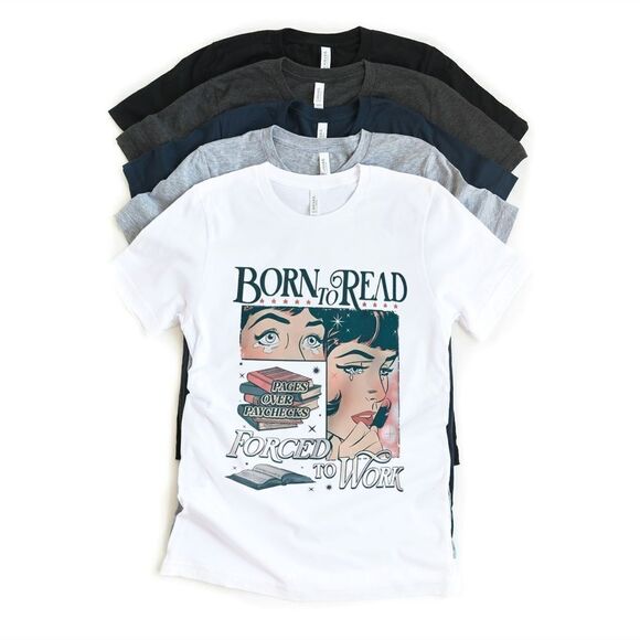 Born to Read Custom Tee - Picture 1 of 1